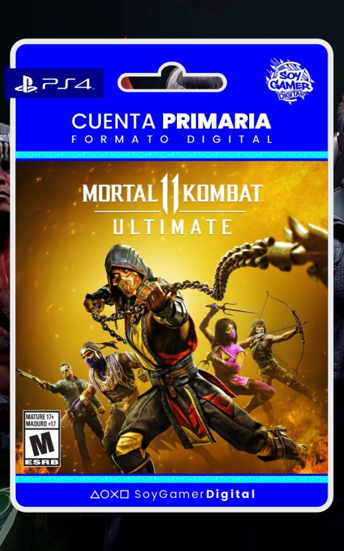 PRIMARIA Mortal Kombat 11 Ultimate PS4