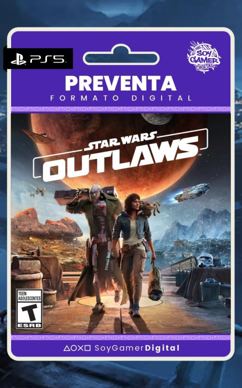 PREVENTA PRIMARIA Star Wars Outlaws PS5 (LANZAMIENTO 30-08-2024)