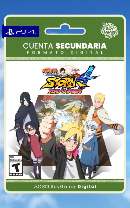 SECUNDARIA Naruto 4 PS4