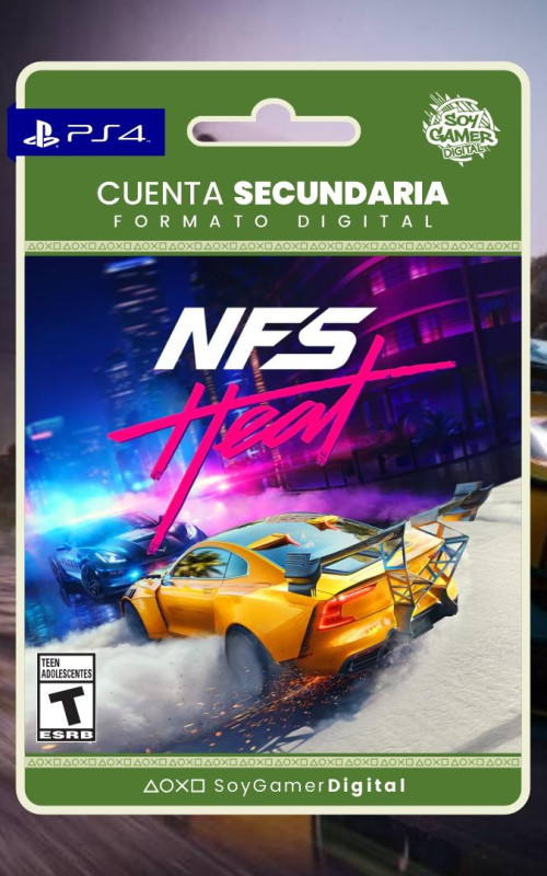 SECUNDARIA Need for Speed Heat PS4