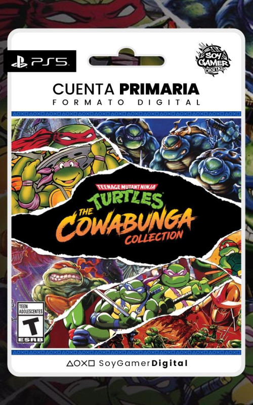 PRIMARIA Teenage Mutant Ninja TurtlesThe Cowabunga Collection PS5