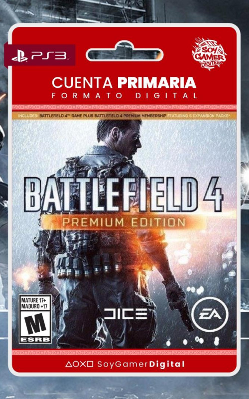 PRIMARIA Battlefield 4 Premium PS3