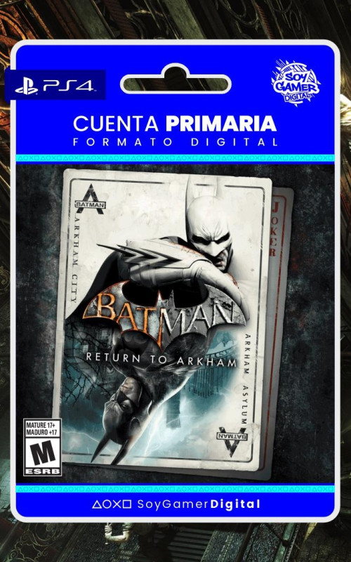 PRIMARIA Batman Return to Arkham PS4