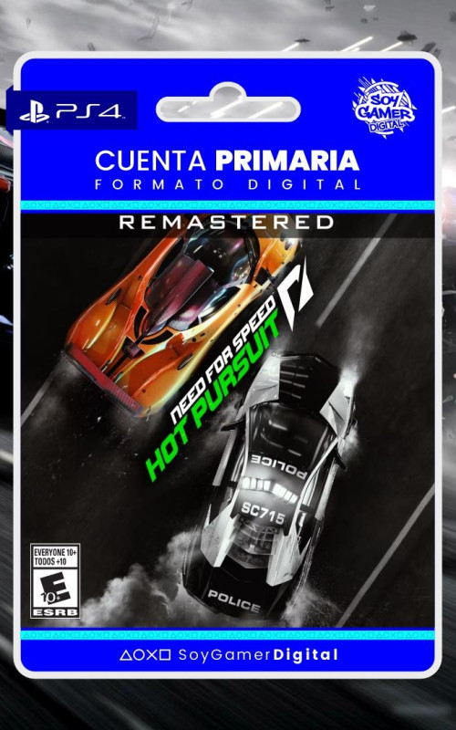 PRIMARIA Need for Speed Hot Pursuit Remastered PS4