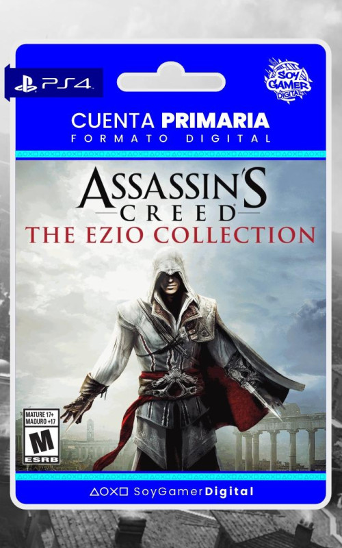 PRIMARIA Assassins Creed The Ezio Collection PS4