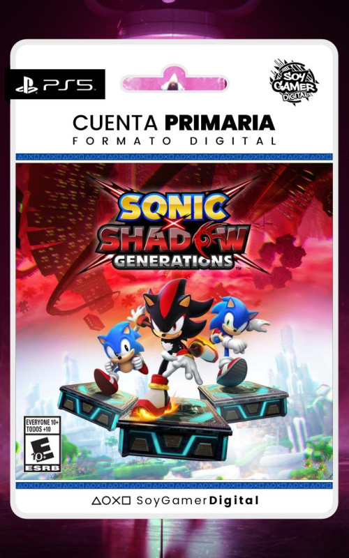 PRIMARIA Sonic X Shadow Generations PS5