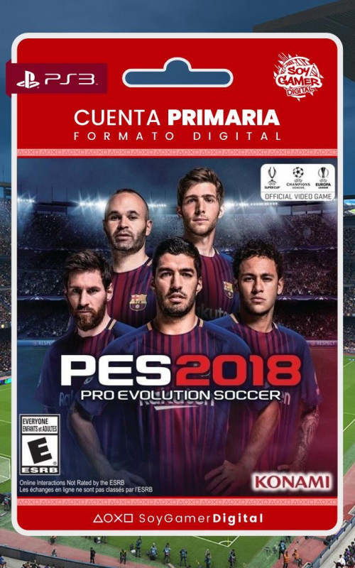 PRIMARIA PES 2018 PS3