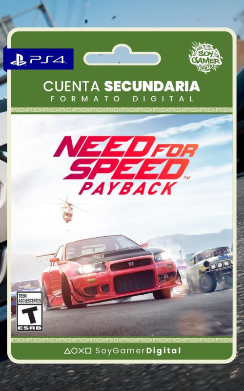 SECUNDARIA Need for Speed Payback PS4