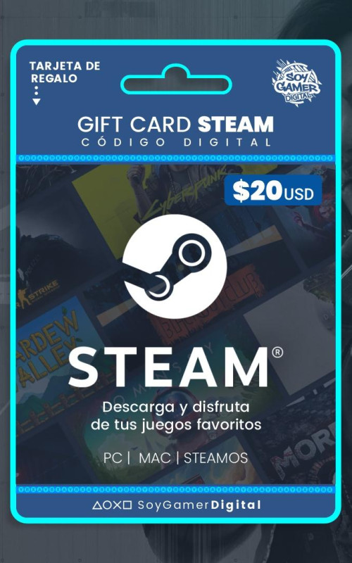 Steam 20 USD