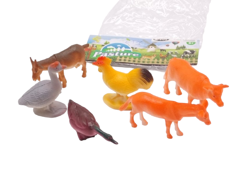 ANIMALES X 6PCS