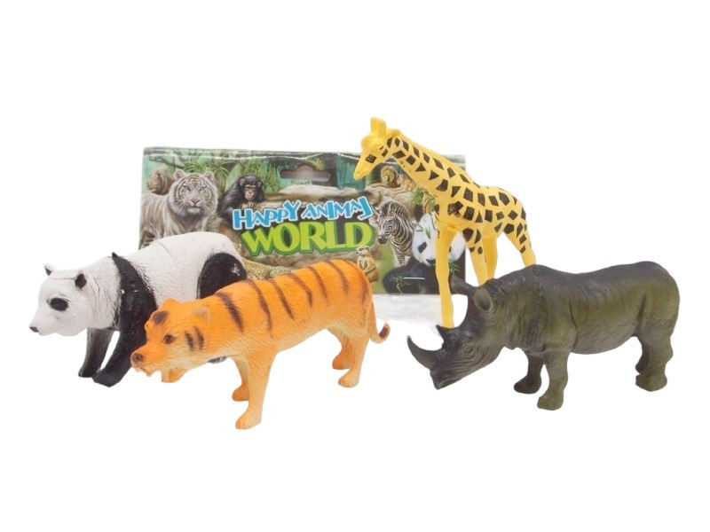 JUEGO DE ANIMALES X 4PCS