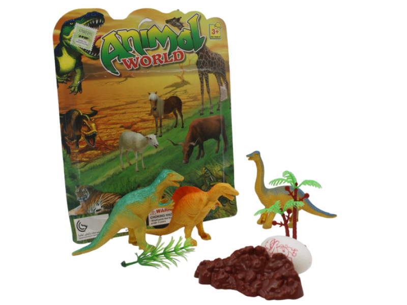 DINOSAURIOS X 7PCS