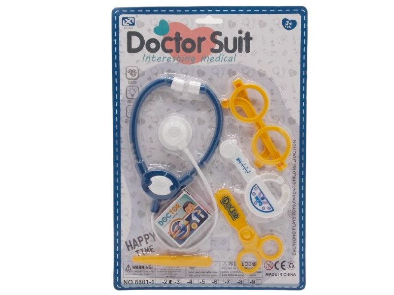 SET DE DOCTOR X 6PCS