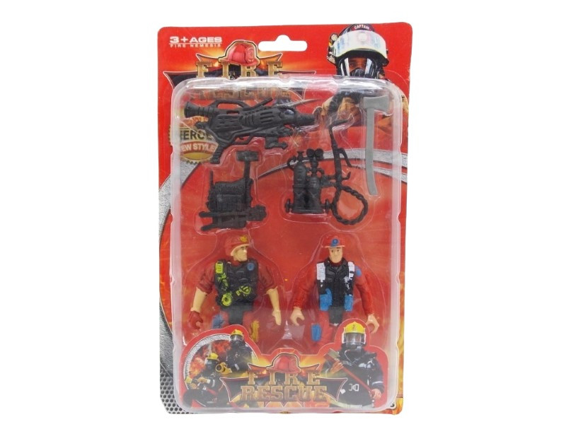 SET DE BOMBEROS Y ACCESORIOS X 7PCS