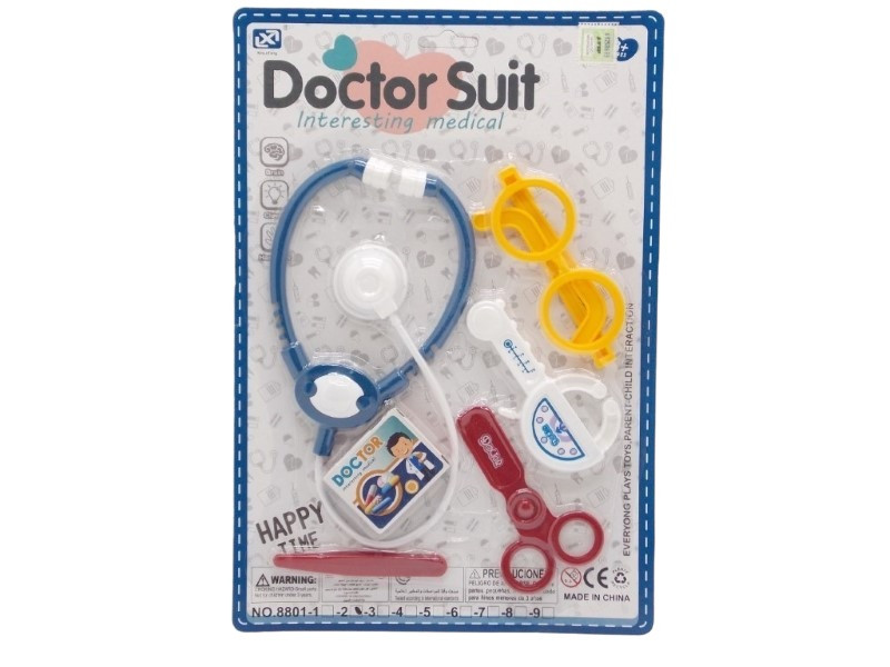 SET DE DOCTOR X 6PCS