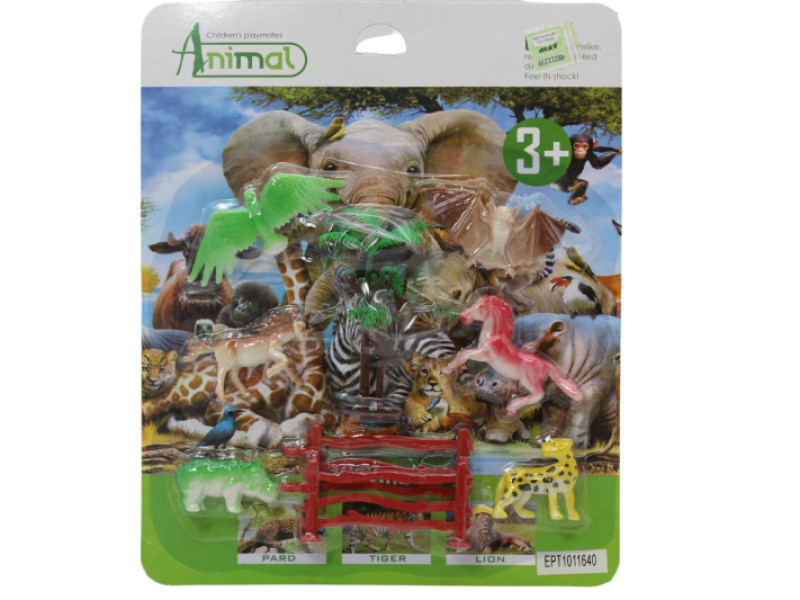 SET DE ANIMALES 9 PCS