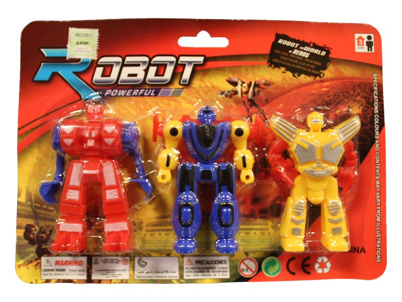 ROBOT X 3PCS