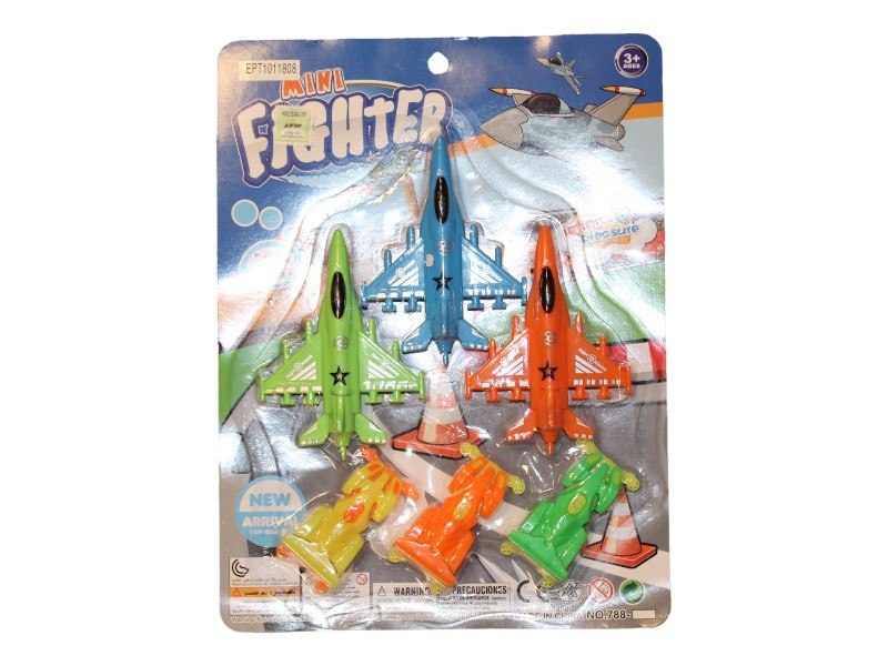 SET DE AUTOS Y AVIONES 6PCS