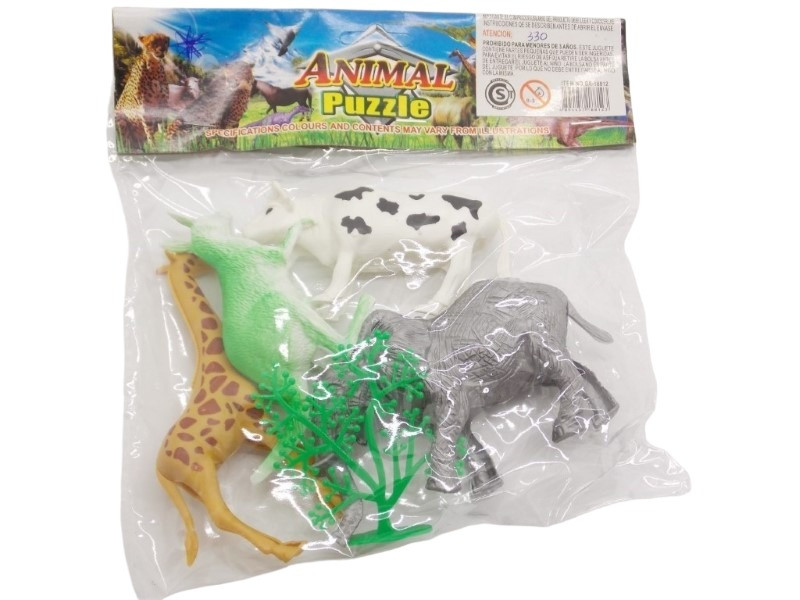 ANIMALES X 5PCS