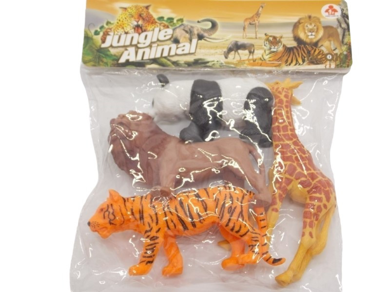 ANIMALES DE GOMA X 4PCS