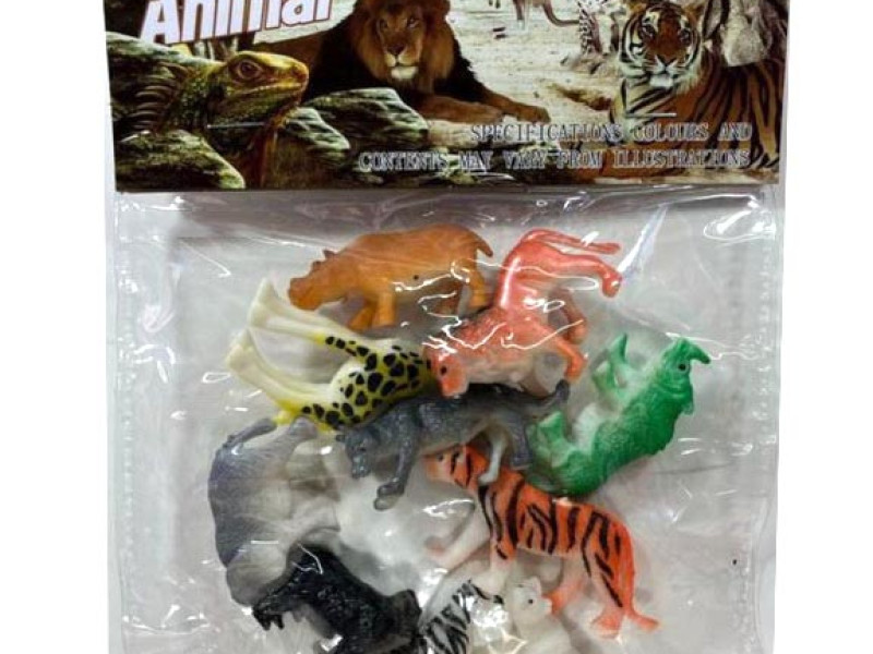 SET DE ANIMALES X10 PCS