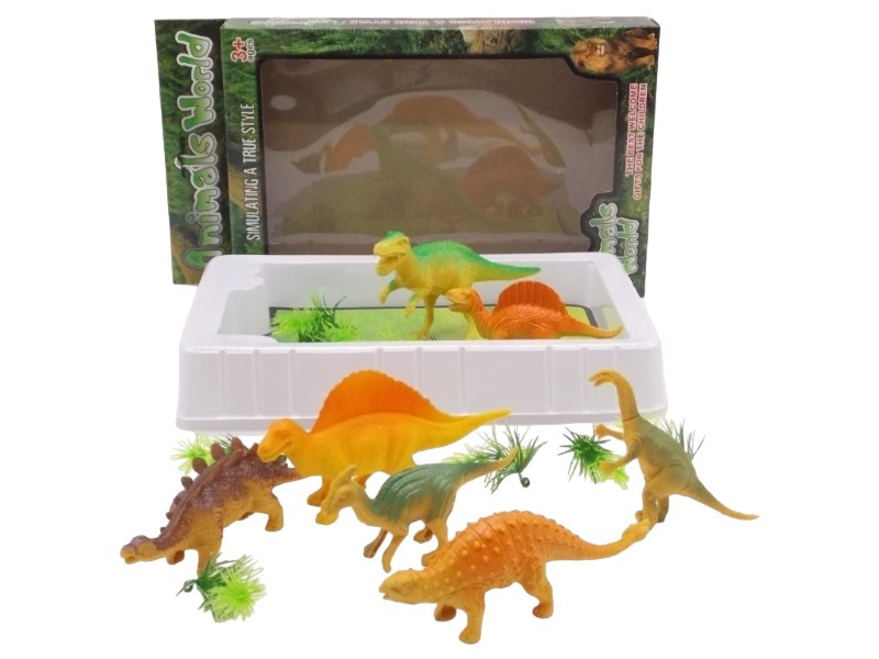 SET DE DINOSAURIOS X 7PCS