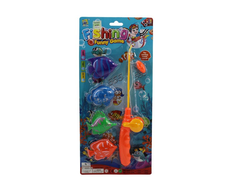 JUEGO DE PESCA X 5PCS