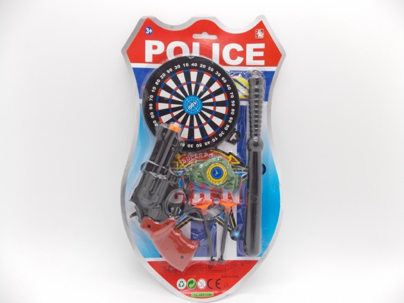 JUEGO DE POLICIA X 6PCS