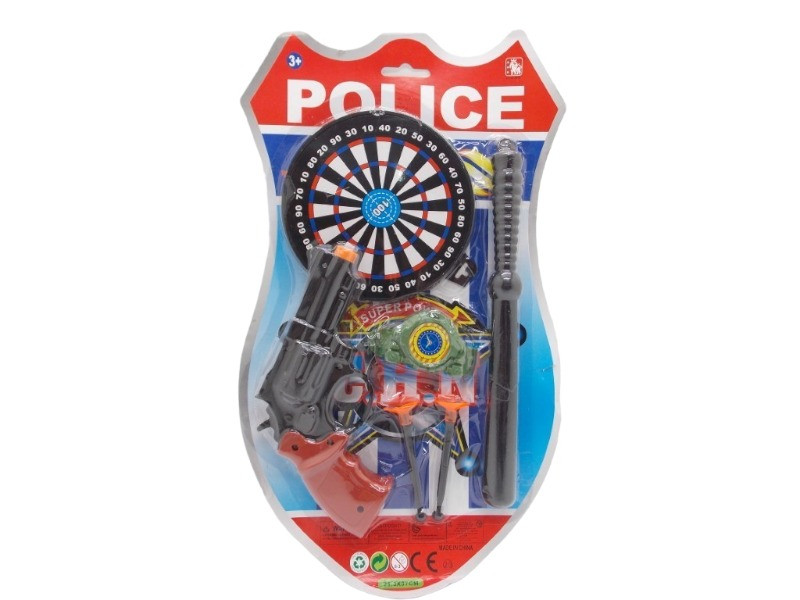 JUEGO DE POLICIA X 6PCS