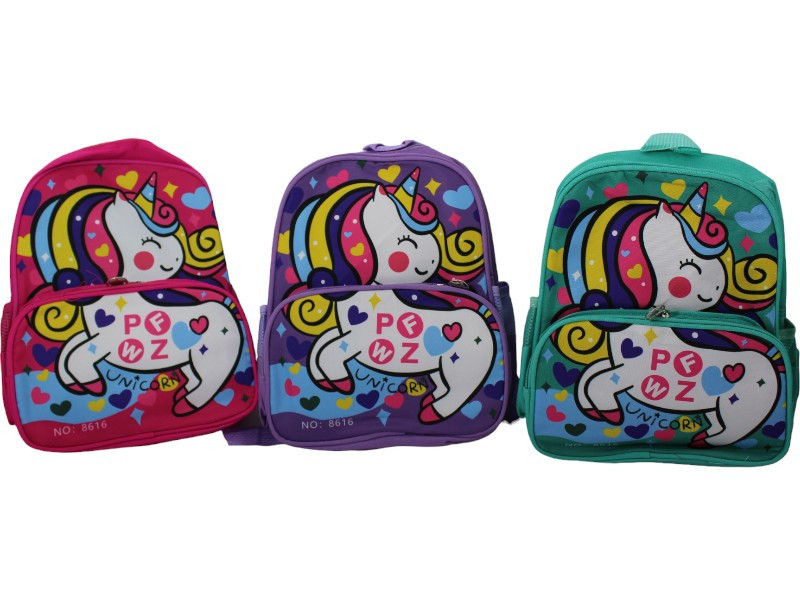 MOCHILA UNICORNIO 2 CIERRES