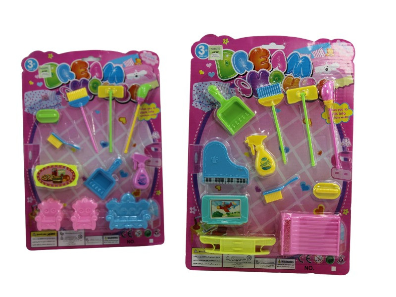 JUEGO DE MUEBLES X 10PCS