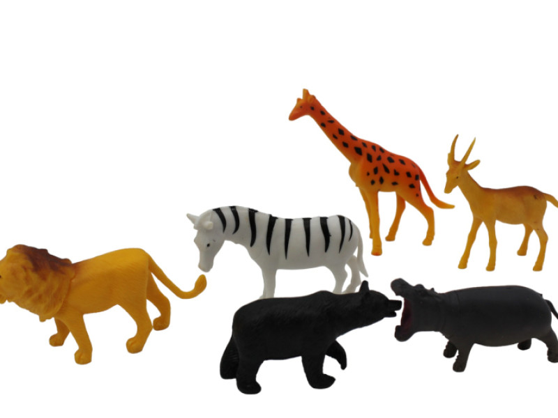 ANIMALES X 6PCS