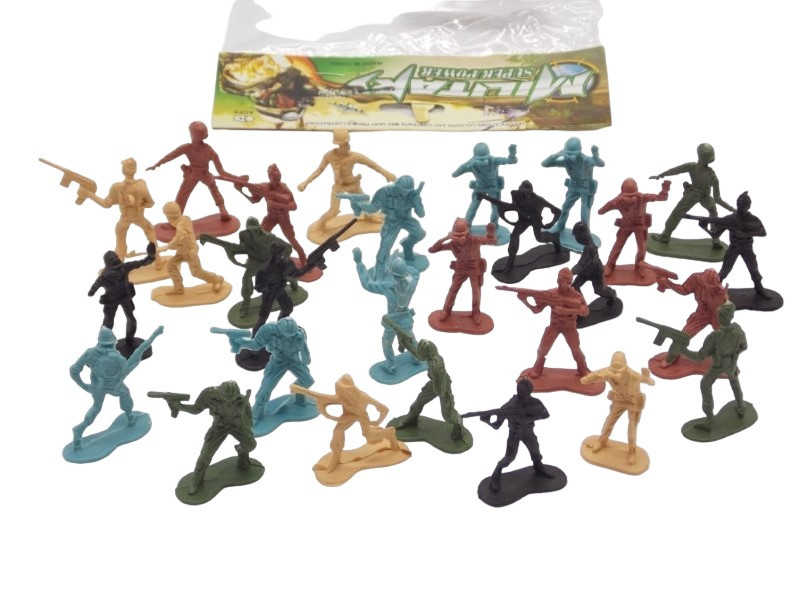 JUEGO DE SOLDADOS X 28PCS