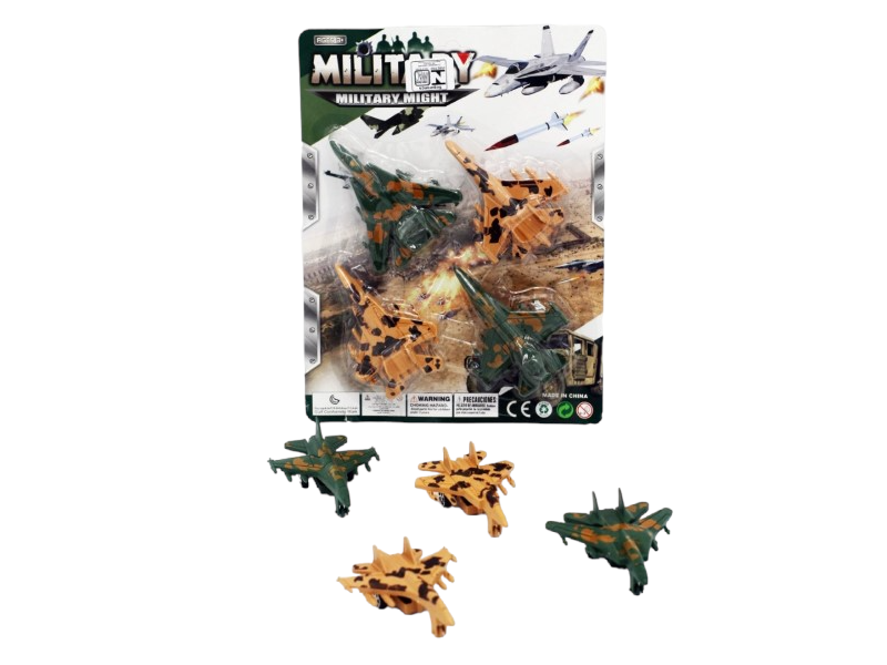 JUEGO DE AVIONES X 4PCS