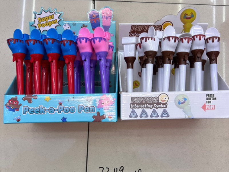 SET BOLIGRAFO POO 24PCS